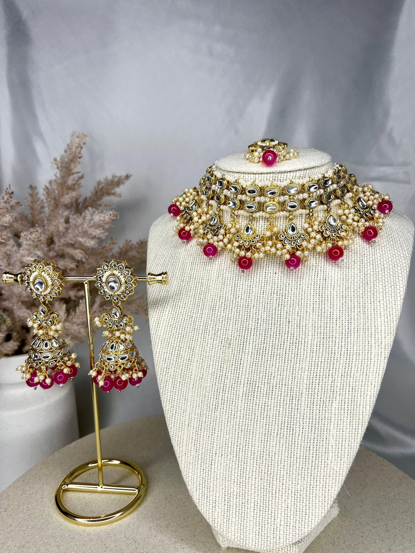 Amna Necklace/Choker Set