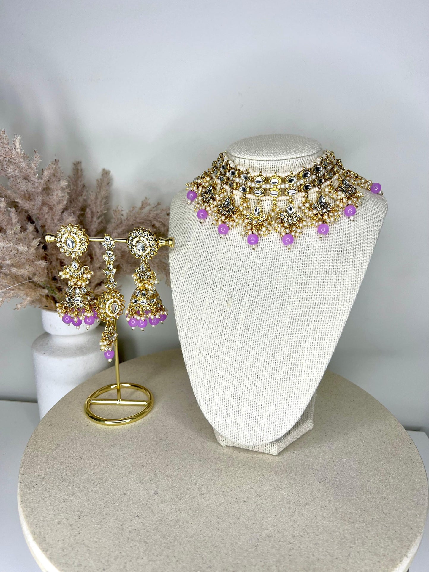 Amna Necklace/Choker Set