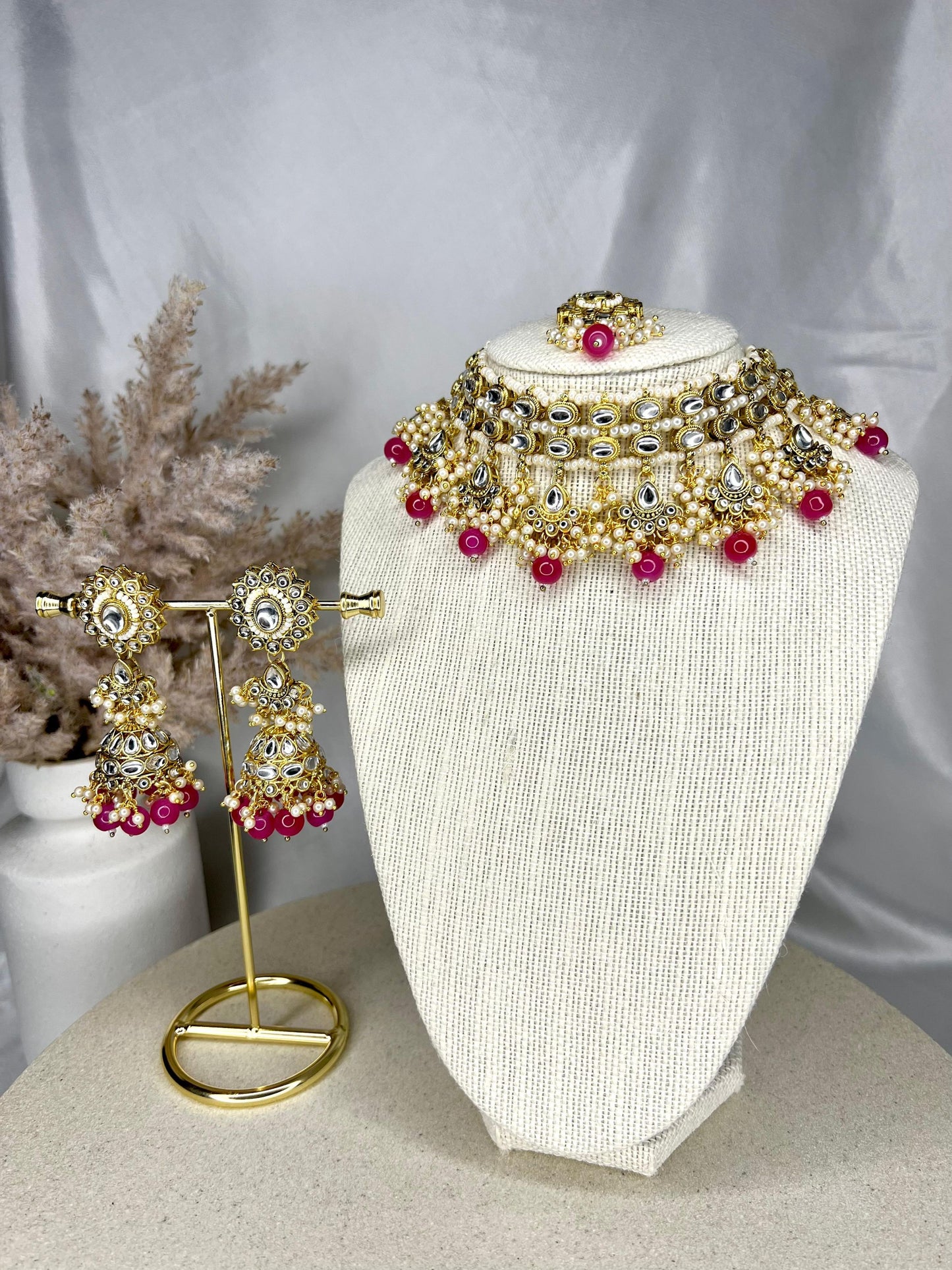 Amna Necklace/Choker Set
