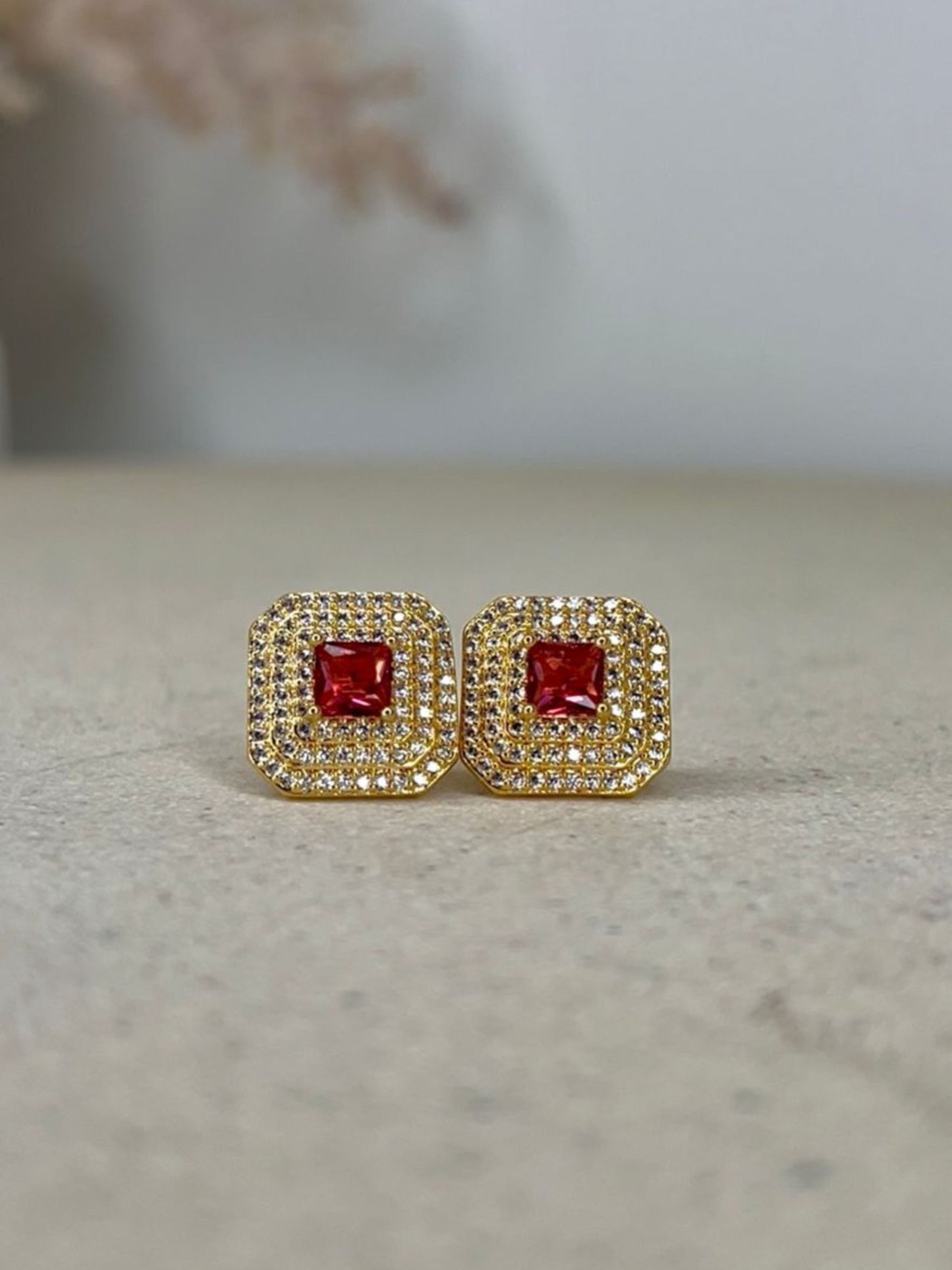 Small Square Studs